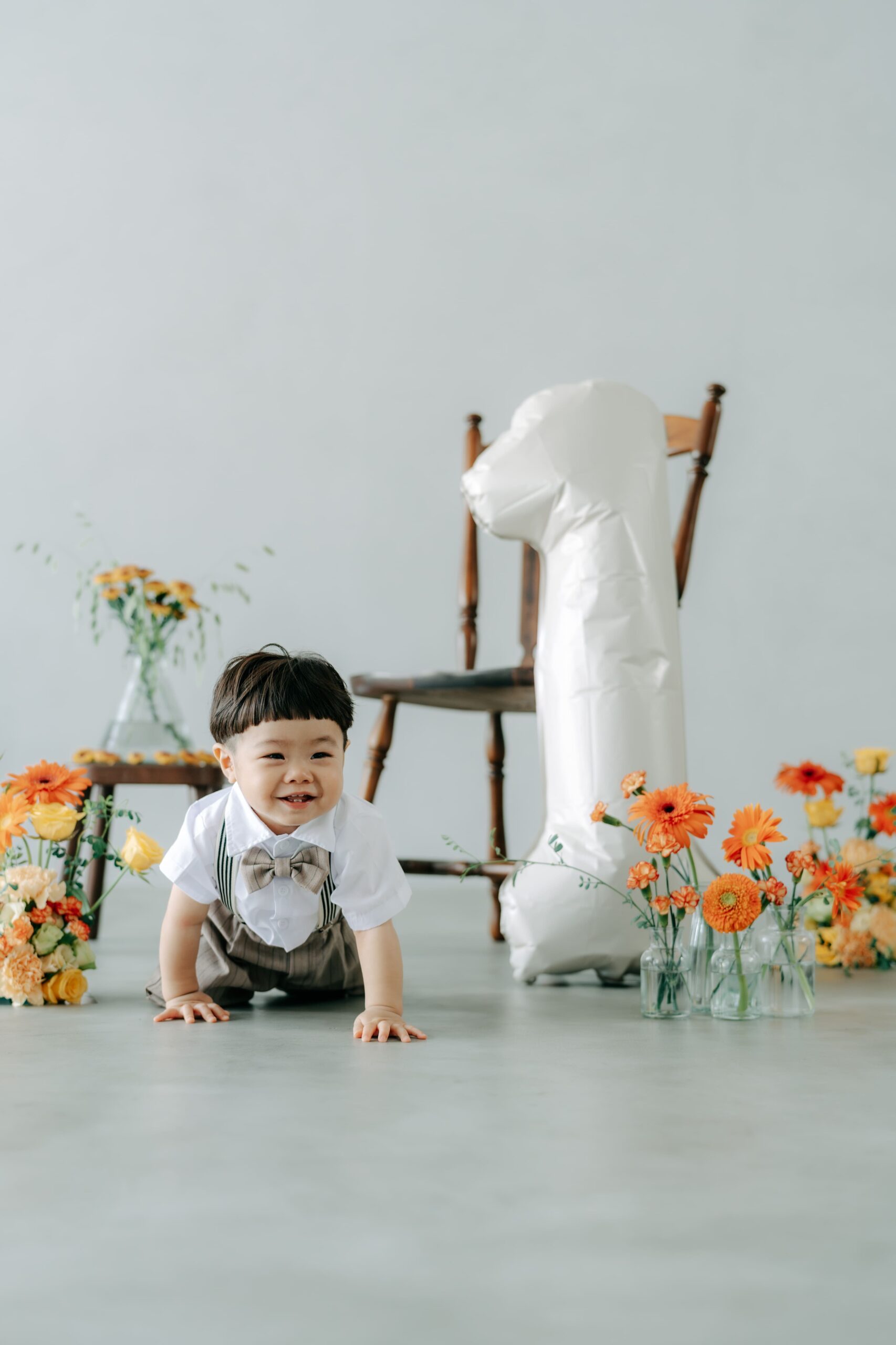 1歳のバースデーフォト♪