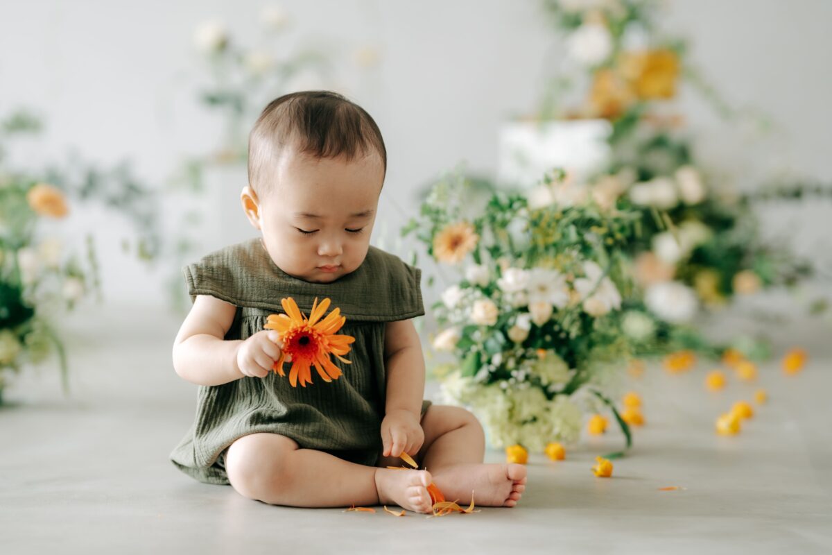 奈良市内にある、フォトスタジオスーベニアスタジオの家族写真・ファミリーフォト・バースデーフォト・七五三・ニューボーンフォト